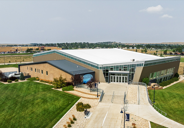 Gillette College basketball arena exterior